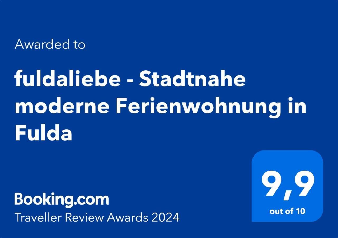 Fuldaliebe - Stadtnahe Moderne Ferienwohnung In Fulda Luaran gambar